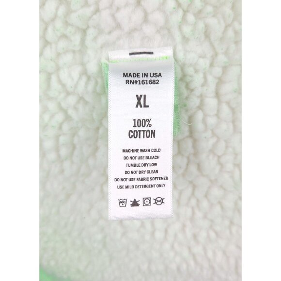 NotSoNormal Look Inside Faux Shearling Denim Jacket XL Mens NSN $487 - Picture 13 of 16